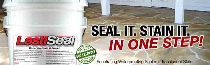 Penetrating Concrete Stain And Waterproofing Sealer Lastiseal