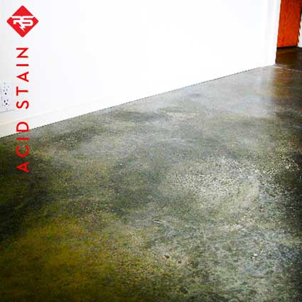 Acid Stained Concrete Sealer Against Moisture