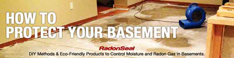 How To Repair a Wet Basement by RadonSeal