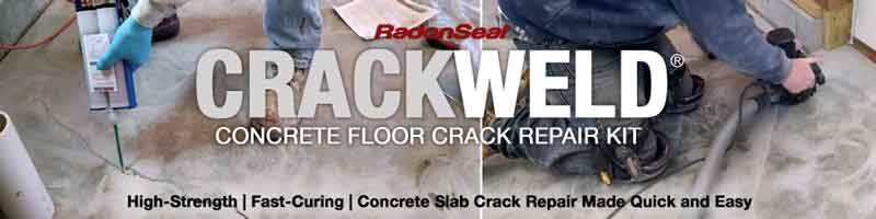 Crackweld Concrete Floor Repair Kits For Slabs And Driveways