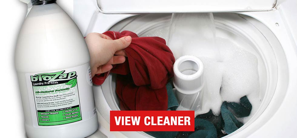 BioZap Laundry Pre-Soak - Cleans Most Laundry Smells