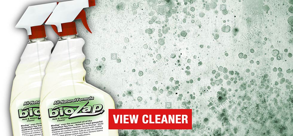 BioZap Mold and Mildew Cleaner - Naturally Cleans Visible Mold