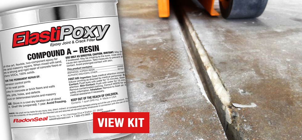 ElastiPoxy Control Joint and Concrete Crack Filler Kit