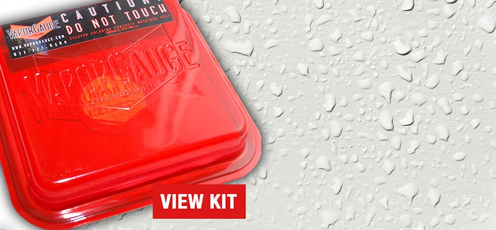 Calcium Chloride Moisture Test Kits