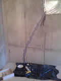 corner of window crack