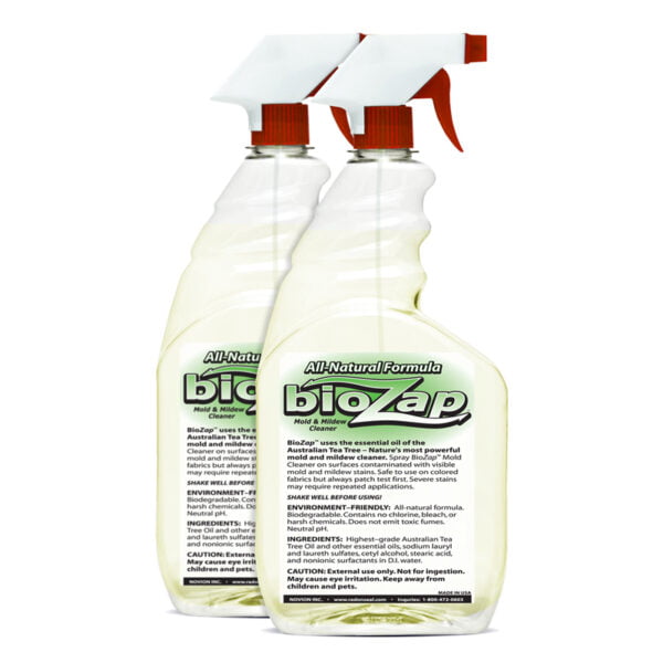 BioZap Mold & Mildew Cleaner | 2-Pack