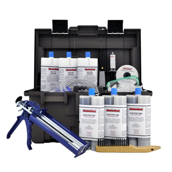RadonSeal Easy-Peel PRO Foundation Crack Repair Kit | Urethane | 30-ft | Basement Wall Crack Repair