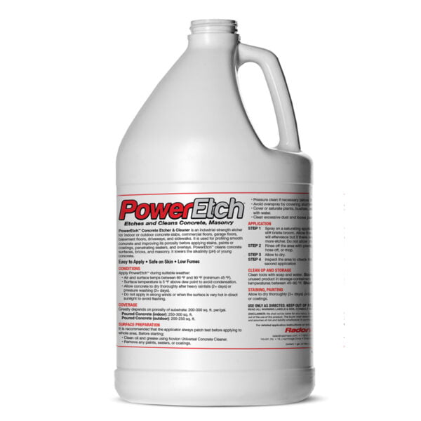 PowerEtch Concrete Etcher for Safer Concrete Etching