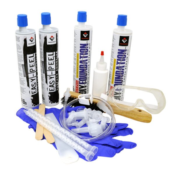 RadonSeal DIY Easy-Peel Foundation Crack Repair Kit - Urethane - 10 ft