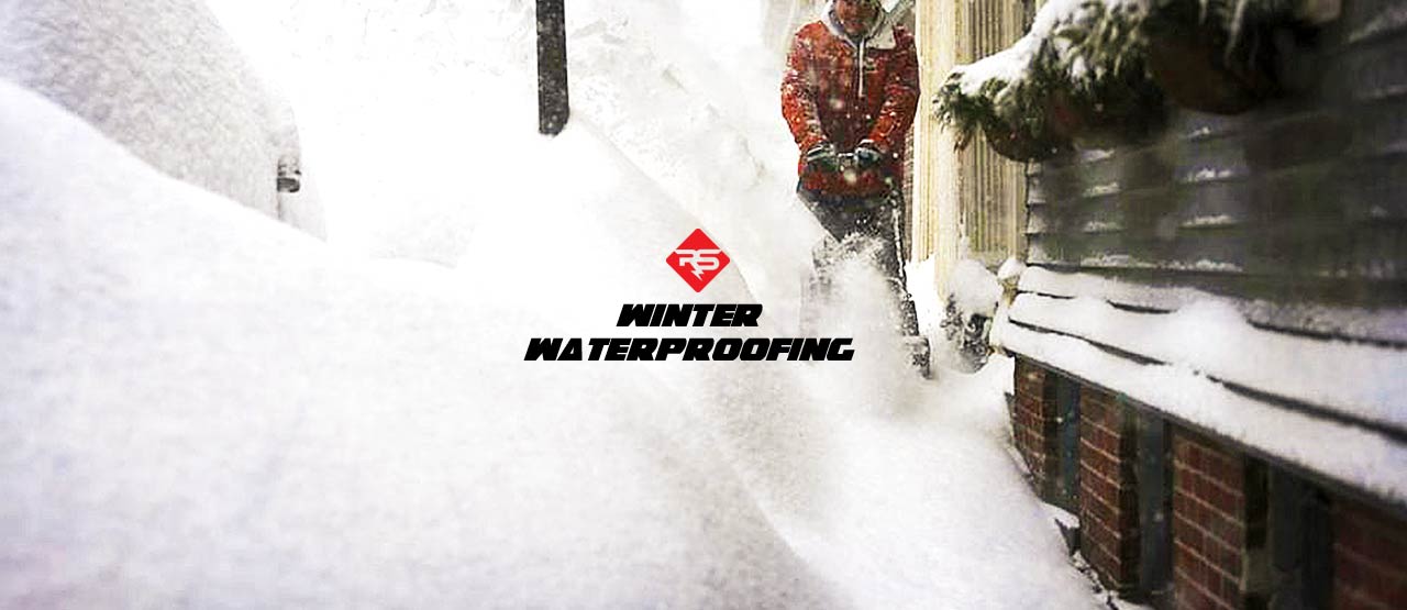 foundation waterproofing in the winter