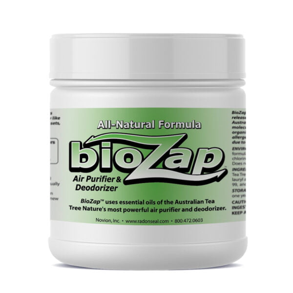 BioZap Air Purifier and Deodorizer | 16 oz | Naturally Removes Musty Basement Odors