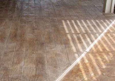 LastiSeal Concrete Stain & Sealer applied to an interior concrete slab.