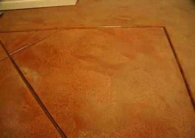 LastiSeal Concrete Stain & Sealer applied to an interior concrete floor.