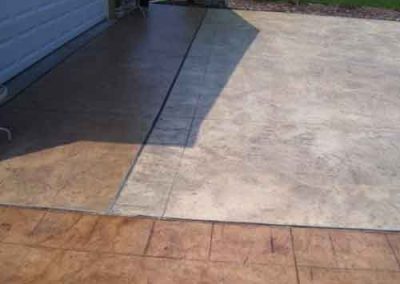 UV resistant concrete stain for driveways.