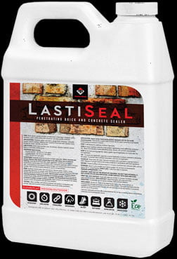 LastiSeal Penetrating Brick & Concrete Sealer. 