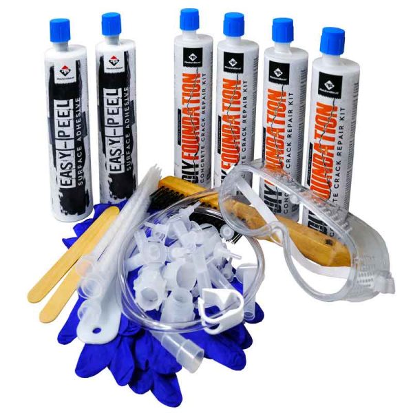 RadonSeal DIY Epoxy Easy-Peel Crack Repair Kit | 10ft