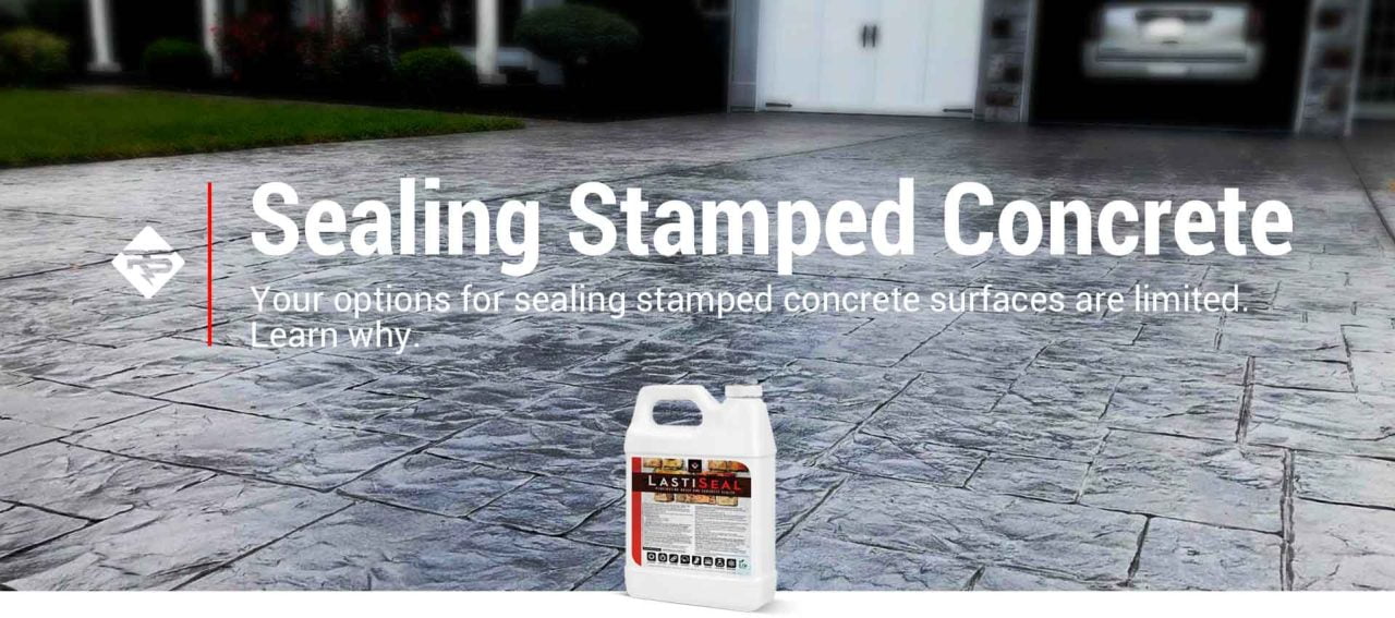 How to Seal Stamped Concrete Driveways and Pool Decks