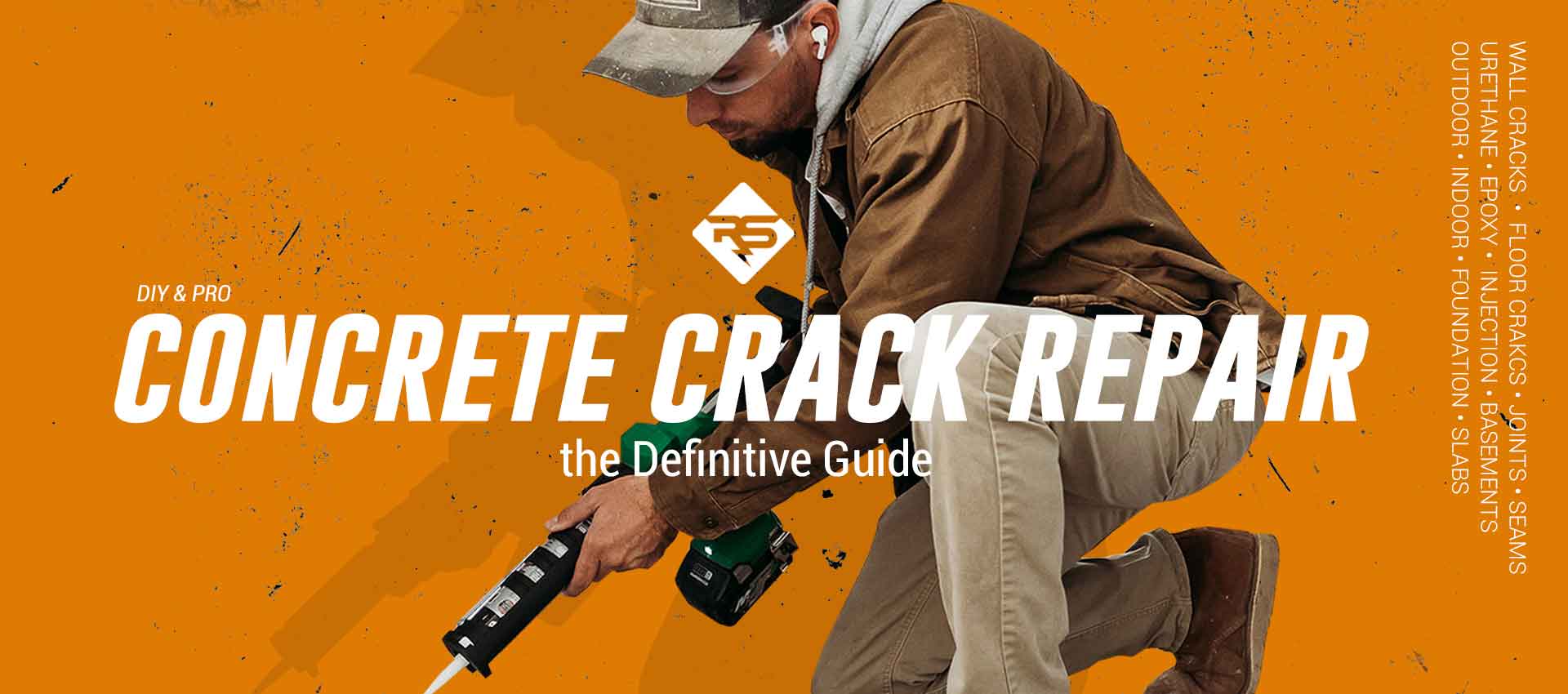 RadonSeal Concrete Crack Repair Guide