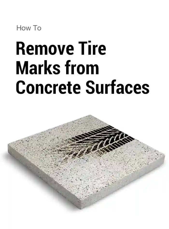 How To Remove Tire Marks from Concrete Surfaces