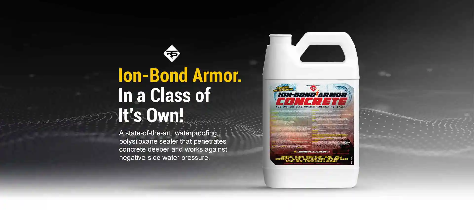 Ion-Bond Armor Waterproofing Concrete and Concrete Block Sealer