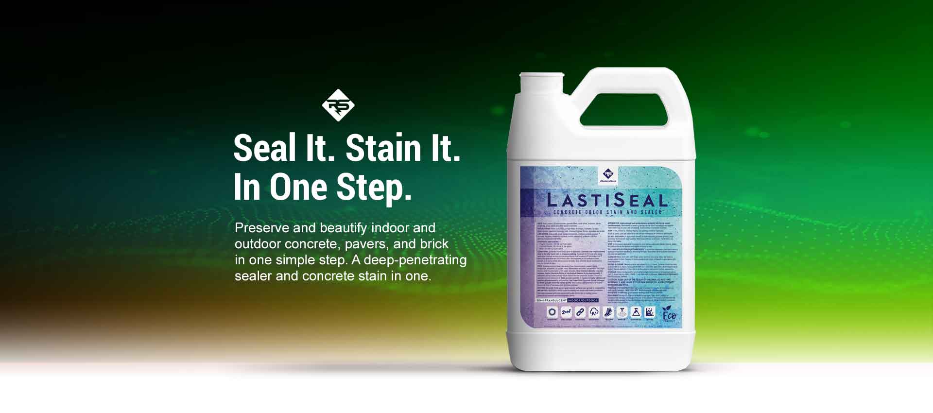 LastiSeal Concrete Stain & Penetrating Concrete Sealer
