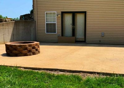LastiSeal Concrete Sealer & Concrete Stain - Concrete Patio