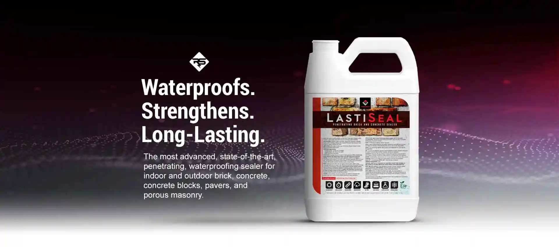 LastiSeal Penetrating Brick & Concrete Sealer