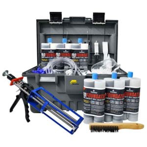 RadonSeal Easy-Peel PRO Foundation Concrete Crack Repair Kit (30 ft) - Urethane