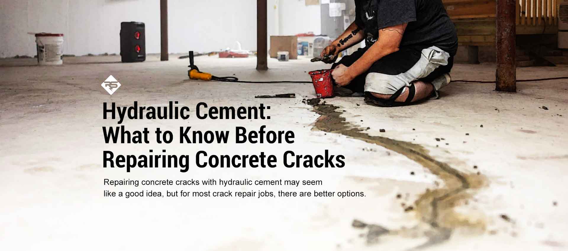 Stop Repairing Concrete Cracks With Hydraulic Cement - Here's Why
