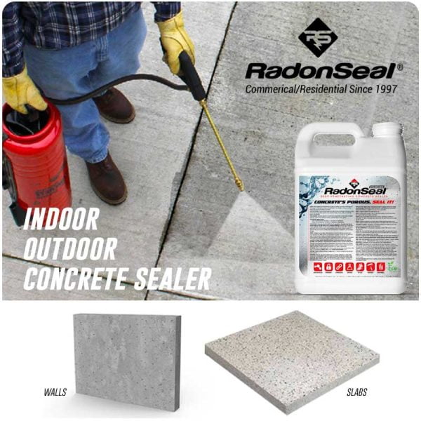 RadonSeal Standard Deep-Penetrating Concrete Sealer