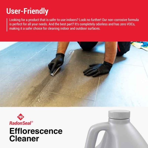 RadonSeal Efflorescence Cleaner