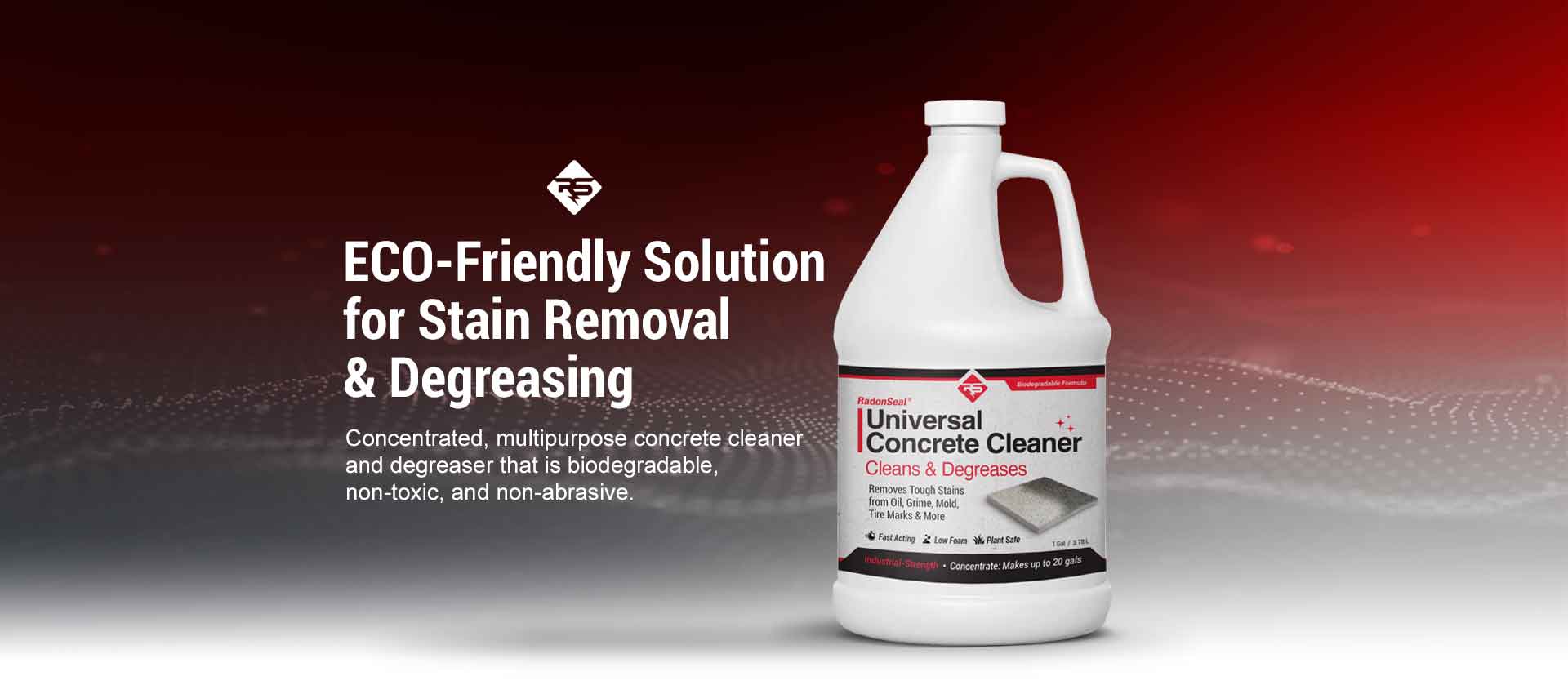 Universal Concrete Cleaner & Degreaser by RadonSeal