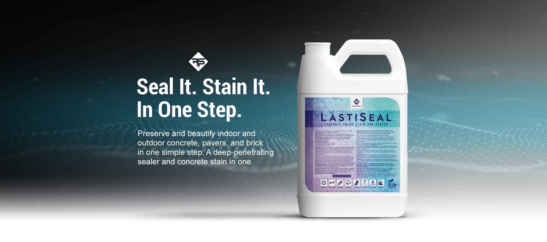 LastiSeal Concrete Stain & Penetrating Concrete Sealer