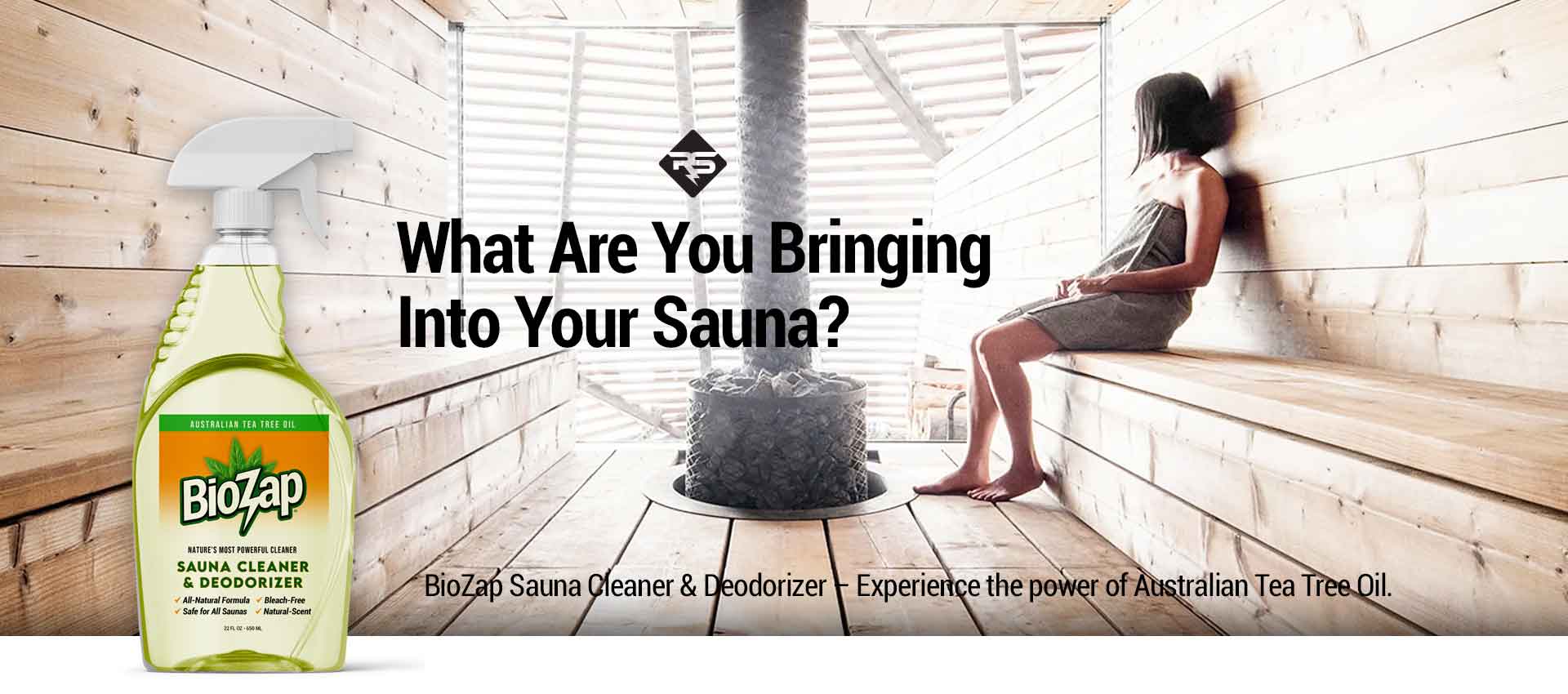 BioZap Sauna Cleaner & Deodorizer