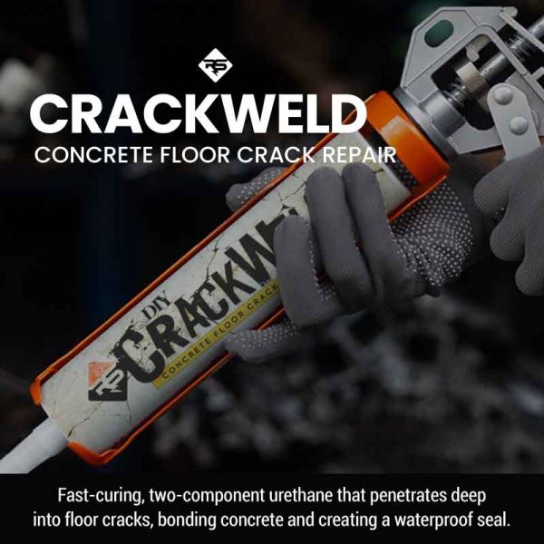 CrackWeld Concrete Floor Crack Repair Kit