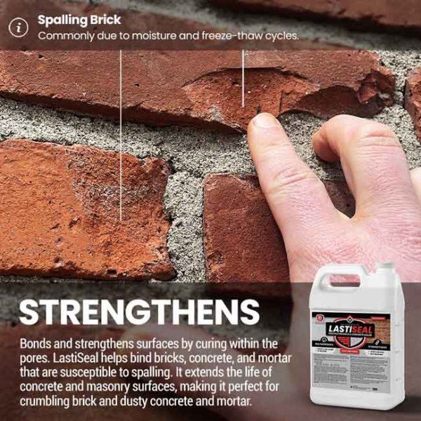 LastiSeal Penetrating Brick & Concrete Sealer - Flat
