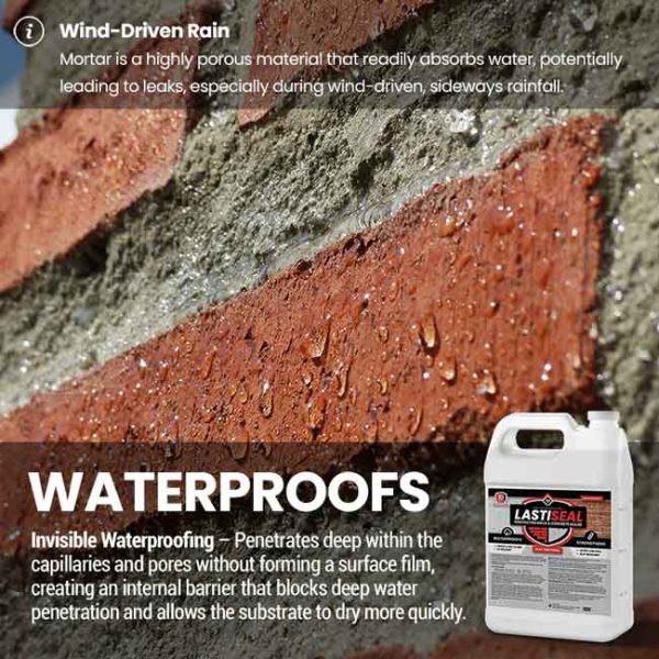 LastiSeal Penetrating Brick & Concrete Sealer - Flat