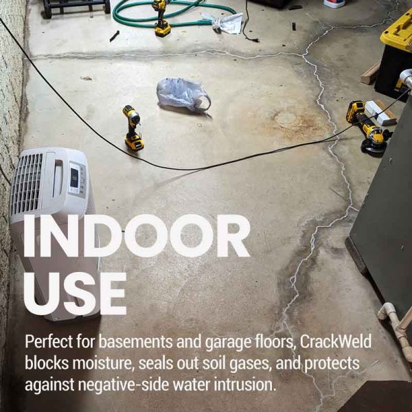 CrackWeld Concrete Floor Crack Repair Kit