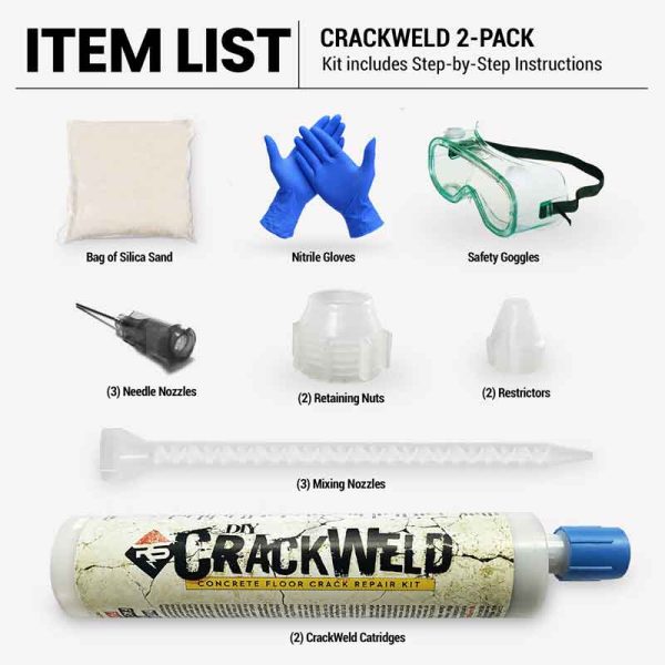 CrackWeld Floor Repair Kit 2-Pack - Image 6