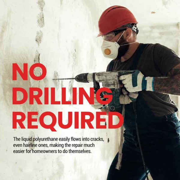 RadonSeal PRO Foundation Basement Crack Repair Kits