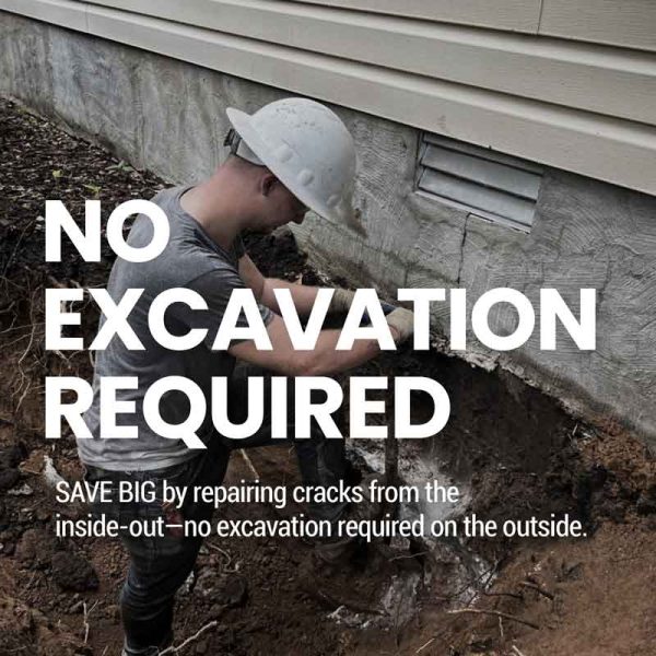 RadonSeal PRO Foundation Basement Crack Repair Kits