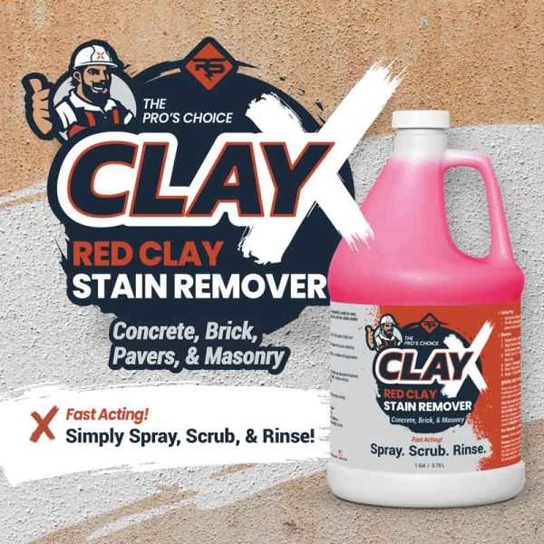 Clay-X Red Clay Stain Remover