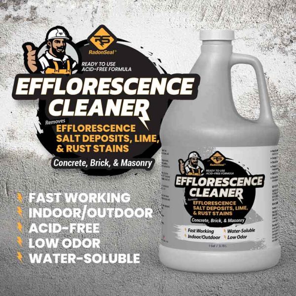 RadonSeal Efflorescence Cleaner & Remover