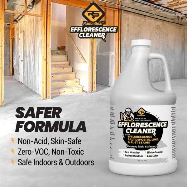 RadonSeal Efflorescence Cleaner & Remover