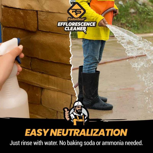 RadonSeal Efflorescence Cleaner & Remover