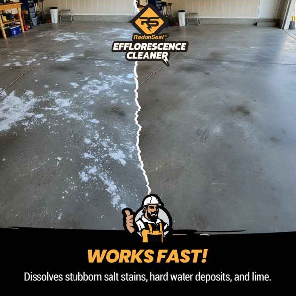 RadonSeal Efflorescence Cleaner & Remover