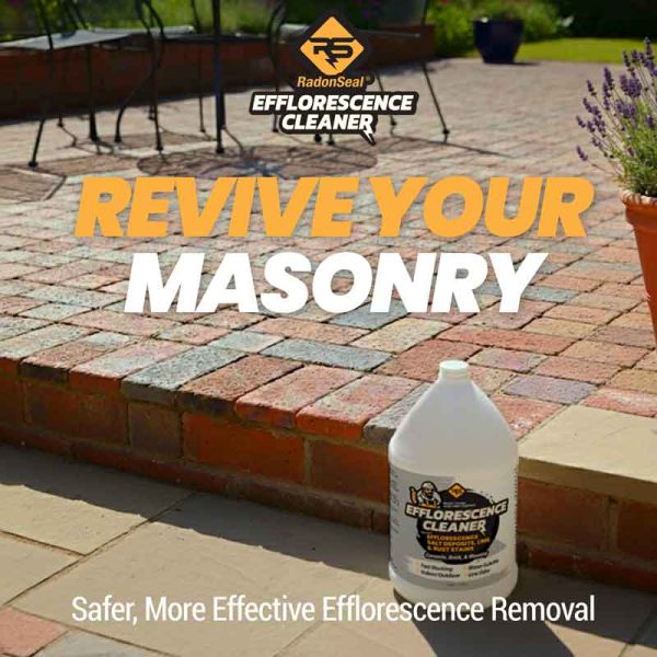 RadonSeal Efflorescence Cleaner & Remover